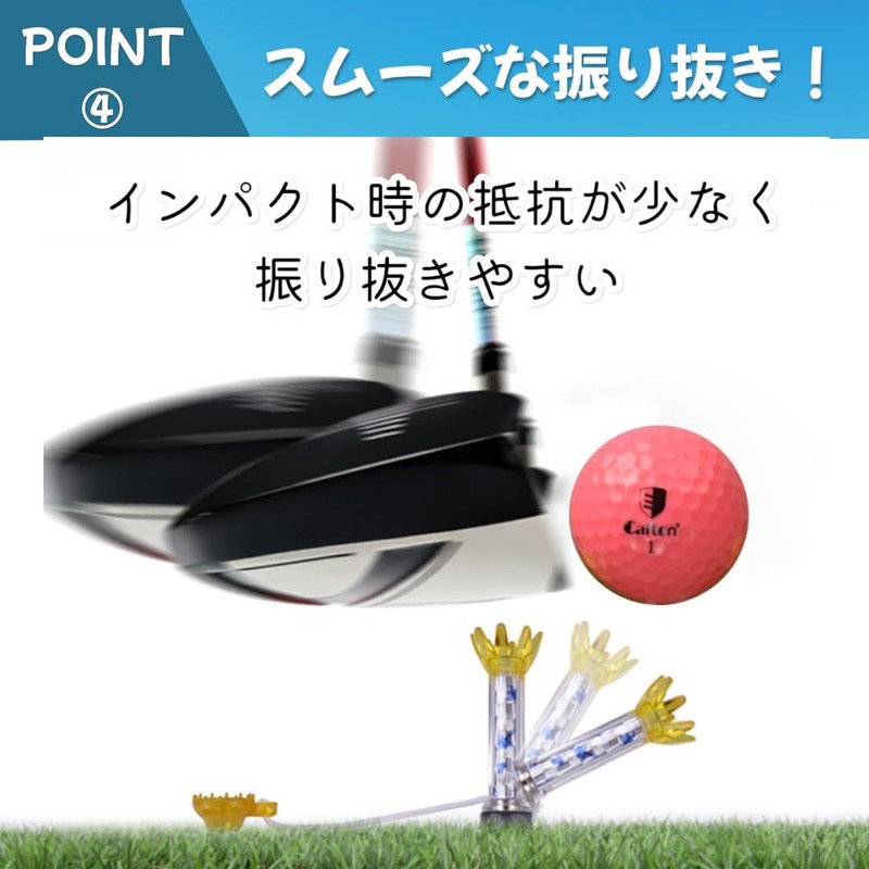 Ken R Golf Tee, Magnet, Set of 3 Colors, Short,