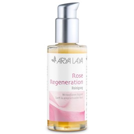 ARYA LAYA Rose Regeneration Cleansing 100ml Gentle Face Cleansing Gel with Precious Argan Oil, Moisturising Properties