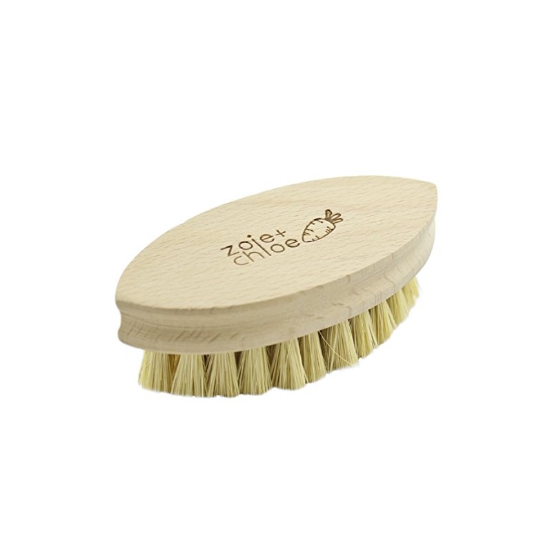 Zoie + Chloe 100% Natural Plant-Fiber Soft Bristles Vegetable Brush