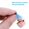 uxcell 100Pcs Silicone End Caps, 2mm(1/16") ID 14.5mm(9/16") Height Round