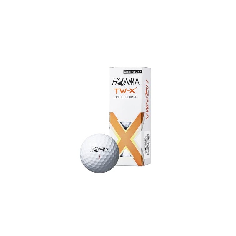 HONMA 2024 Homma TW-X BTQ2402 White (Pack of 3)