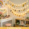 JMEXSUSS 40 LED Photo Clip String Lights with 40 Clips,