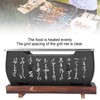 Pwshymi Japanese BBQ Grill, Portable Food Charcoal Stove BBQ Plate