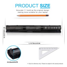 800049-001 KI04 K104 Battery for HP Pavilion 17-g 17t-s 15-ab 15t-ab 15-an 15-ab223cl 15-ab243cl 15-ab247cl 17t-s100 17-g119dx 17-g192dx 17-g133cl 17-g121wm 17-g153us 800009-421 800010-421 800050-001