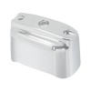 HDBUBALUS Chrome Rear Brake Master Cylinder Cover For Harley Electra