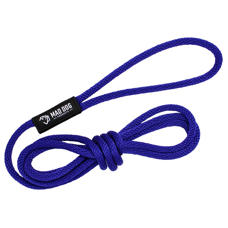 Solid Braid Nylon Dock Line - Purple, 1/2" x 15'