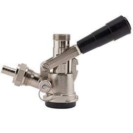 Bev Rite DW4701 Draft Warehouse American Keg Coupler, Chrome
