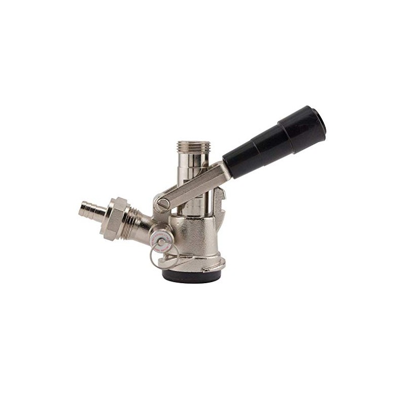 Bev Rite DW4701 Draft Warehouse American Keg Coupler, Chrome