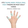 5Pcs Thumb Finger Splints, Small Finger Splints for Broken, Arthritis,