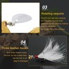 Sougayilang Jigs Fishing Lures Sinking Metal Spinner Bait Micro Jigging