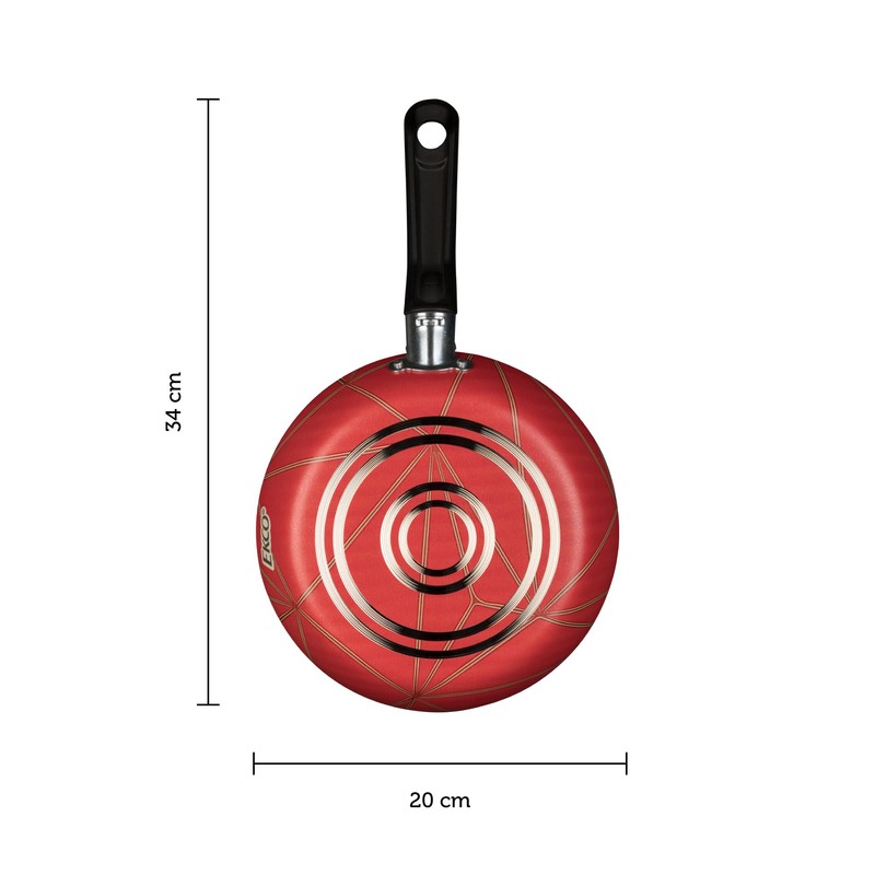 Ekco - Sartén Ekco One Hecho de Aluminio Con Antiadherente,