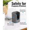Viosuniu 5 oz Square Ceramic Bathroom Cup Dispenser for Kids