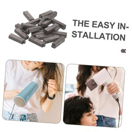 COOLHIYA 20pcs Hair Dryer Carbon Brush Hair Blow Dryer Air Blower Hair Dryers Electric Motor Blower Motor Parts Hair Dryer Replacement Parts Blower Carbon High Power Carbon Material Engine