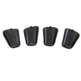 FL3Z-1531459-AC Driver and Passenger Side Upper and Lower Windshield A Pillar Trim Cap Cover Compatible with Ford F-150 F-250 F-350 F-450 F-550 2015-2022 Black Replace FL3Z1531459AC