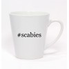 #scabies - Hashtag Ceramic Latte Mug 12oz