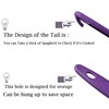 4 -in -1 Large Measure Portion Control/Nylon Spaghetti Spoon/Spoon Strainer/Spaghetti