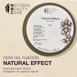 NATURAL BEAUTY CARE Gel Natural Effect Cera para Cabello Fijación 350 g