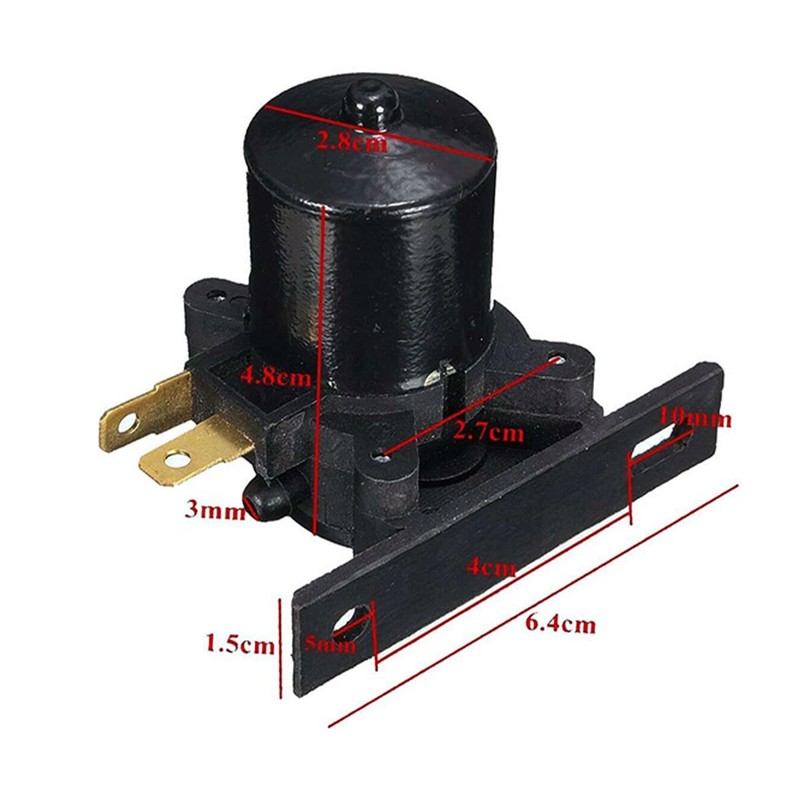 VOANZO 12V Car Windscreen Washer Pump Universal Windshield Washer Liquid