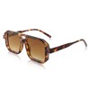 FEISEDY Retro Sunglasses for Women Men Trendy Aviator Sunglasses Classic