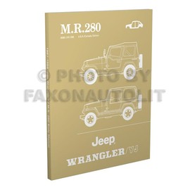 1987-1988 Jeep Wrangler/YJ Body Repair Shop Manual Reprint