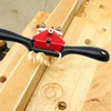 Jiozermi 9" Adjustable Spokeshave with 4 Pcs Replacement Metal Blade,