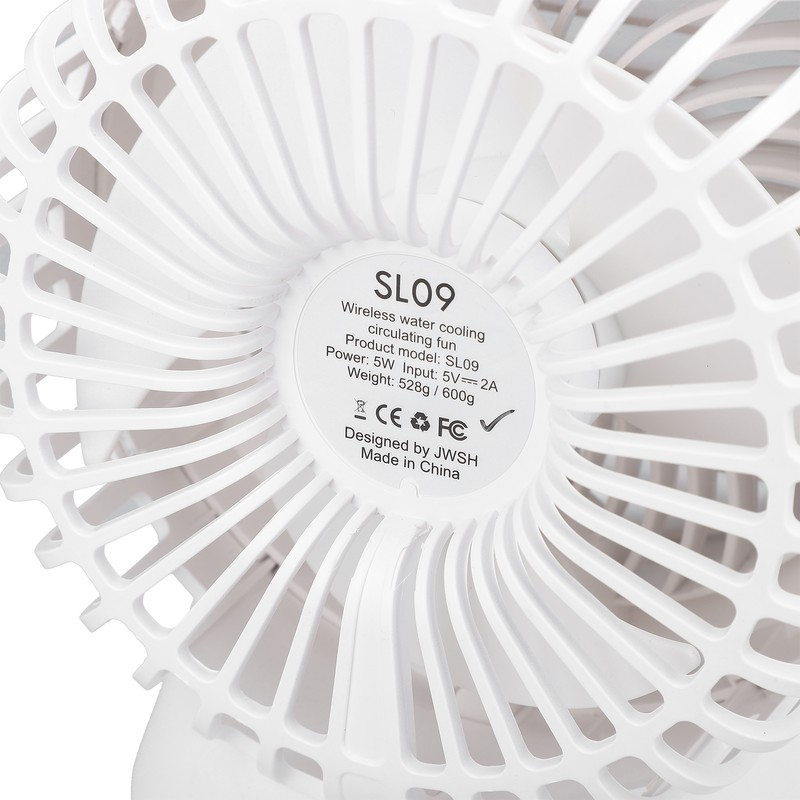 Cooling Mist Water Spray Fan Water Cooled Circulation USB Portable
