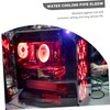 NUOLUX 4pcs Hard Pipe Quick Twist Elbow Water Cooling Kit
