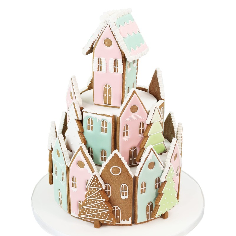 PME Gingerbread House Cutter Set