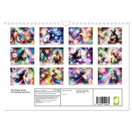 The flower elves Enchanting harmony (Wall Calendar 2026 DIN A4 Landscape), CALVENDO 12 Month Wall Calendar
