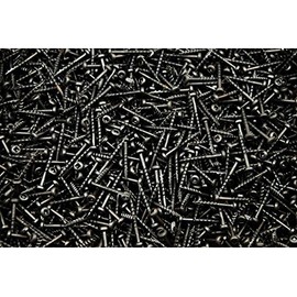 (1000) Square Drive Pan Head 6 x 1-1/4 Coarse Face Framing Type 17 Wood Screws