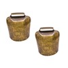 HEALLILY 2 Pieces Cow Bell Goat Bell Hanging Bell Small