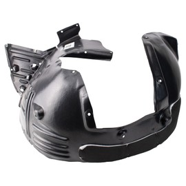 TRQ TRQ Front Left Inner Fender Liner Black Drivers Side Compatible with 2014-2016 Acura MDX AC1248132