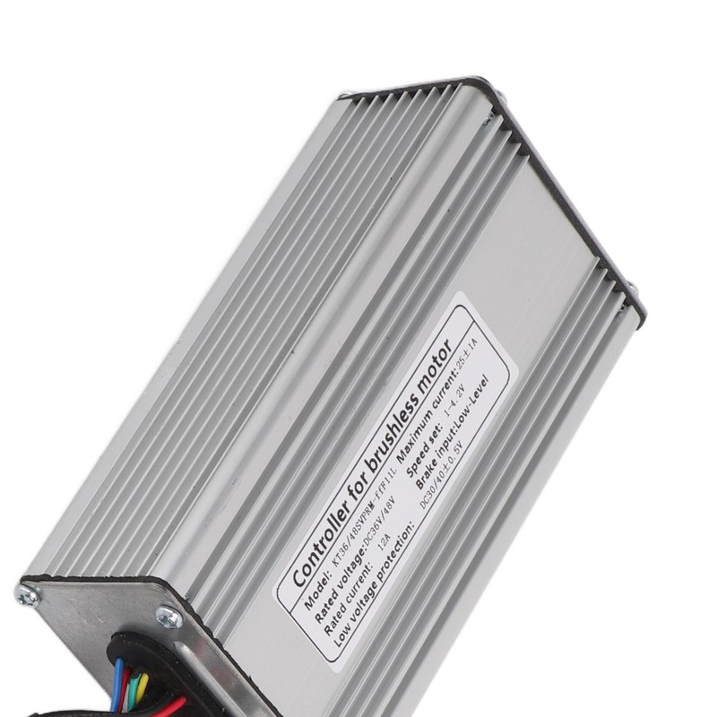 36V 48V 25A Electric Bicycle Controller with Double Light Cable