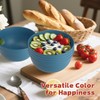 Wrova 6-piece Wheat Straw Bowls sets 26oz,Alternative Plastic Bowls Reusable