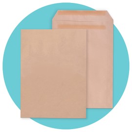 Triplast 100 x C5 Manilla Self Seal Security Envelopes (Size: 229x164mm) | Fully Opaque, Self Sealing & Printer Safe Mailing Paper Envelopes | Ideal for Everyday Home, Office & Commercial Use