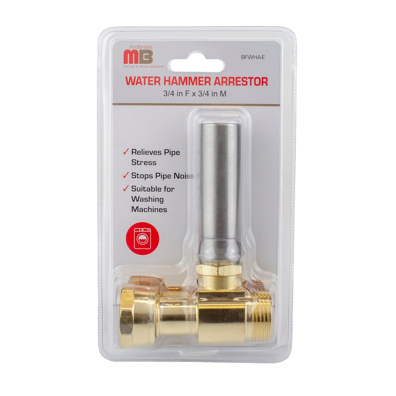 3/4 Inch Water Hammer Arrestor for UK Washing Machines -