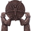 Nemesis Now Baphomet's Altar Figurine 18.5cm, Resin, Bronze, Baphomet Ornament,