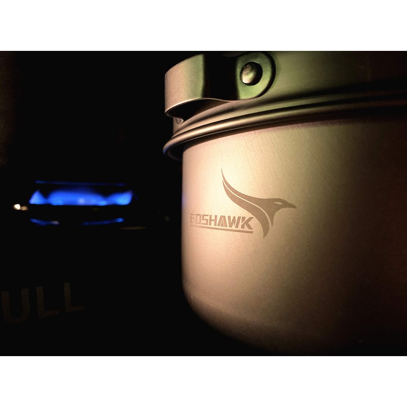 Camp Aluminum Ultralight Camping Cookware for Outdoor Hiking Backpacking