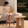 Jurath Wooden Step Stool for Adults Office's Step Stool Heavry