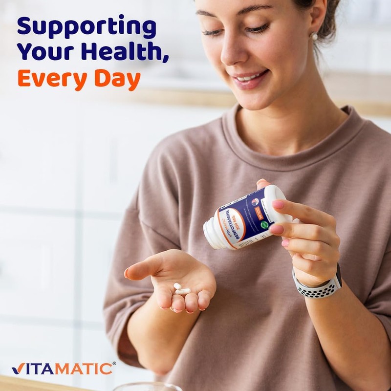 ⚡🧠 Benfotiamina 300 mg | 90 Cápsulas Vegetales | Energía