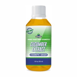 MYOC Cucumber Liquid Extract | Cosmetic Grade Botanical Ingredient | Non-Edible | Herbal Extract for DIY Skincare & Haircare | 30ml / 1.01 Fl Oz