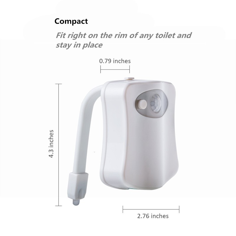 Toilet Night Light Motion Activated 8 Color Changing,Seat Light 2