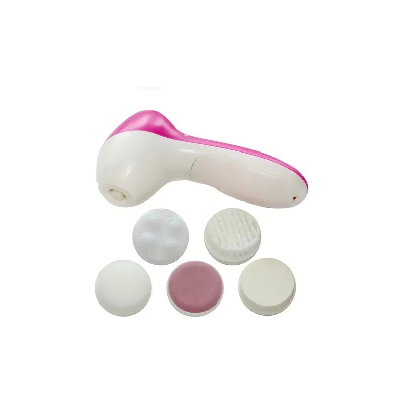 Cepillo Facial Limpieza 5en1 Exfoliante Rostro Belleza