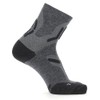 UYN Men's Socks, Mid Grey/Black