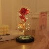 KH Rosa Eterna Led Encapsulad Cristal Regalo San Valentín Novia