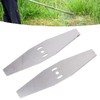 CHEOTIME 5pcs Cordless Electric String Trimmers Metal Blade, Weed Eater