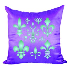 Fleur de Lis Stencil, 8.5 x 8.5 inch - Classic French Decor