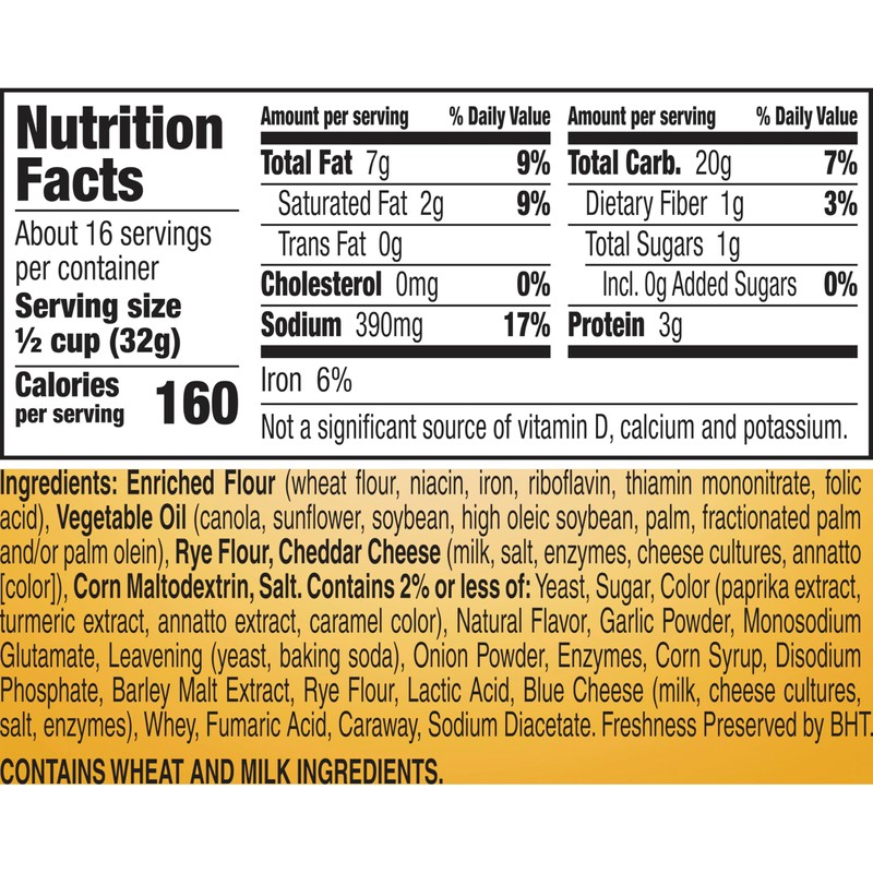 Gardetto's Aged Cheddar Snack Mix Tub