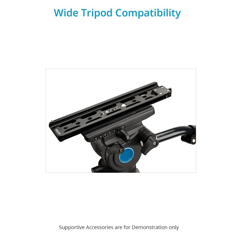 PROAIM 10” Dovetail Plate. Compatible with Proaim 15mm Quick Release
