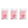 Kokubo Facial Cleansing Net, Fine Foaming with Sponge, Heart Sponge